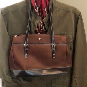 Vintage Etienne Aigner bag with long handle